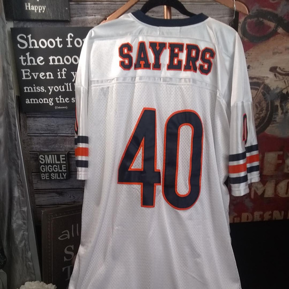 gale sayers jersey mitchell ness